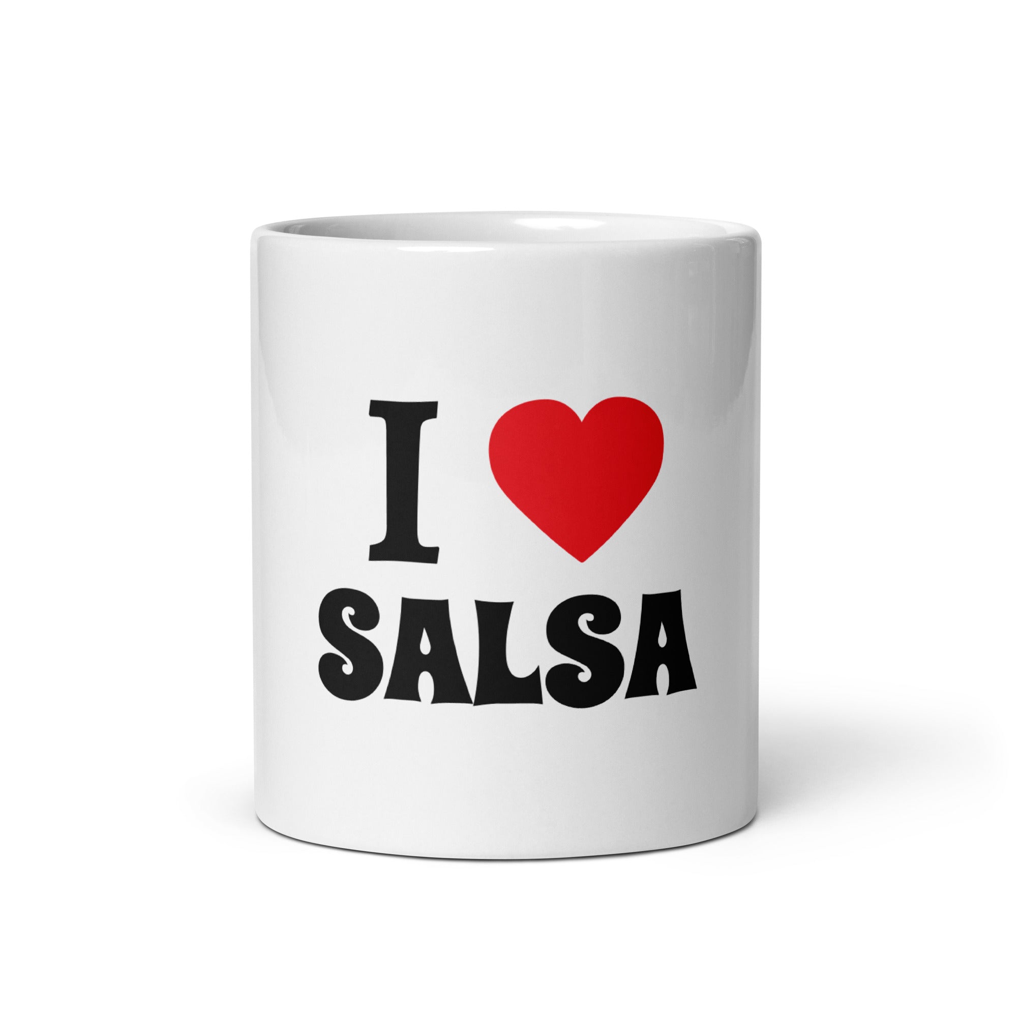 I Love Salsa - Mug Blanc Brillant
