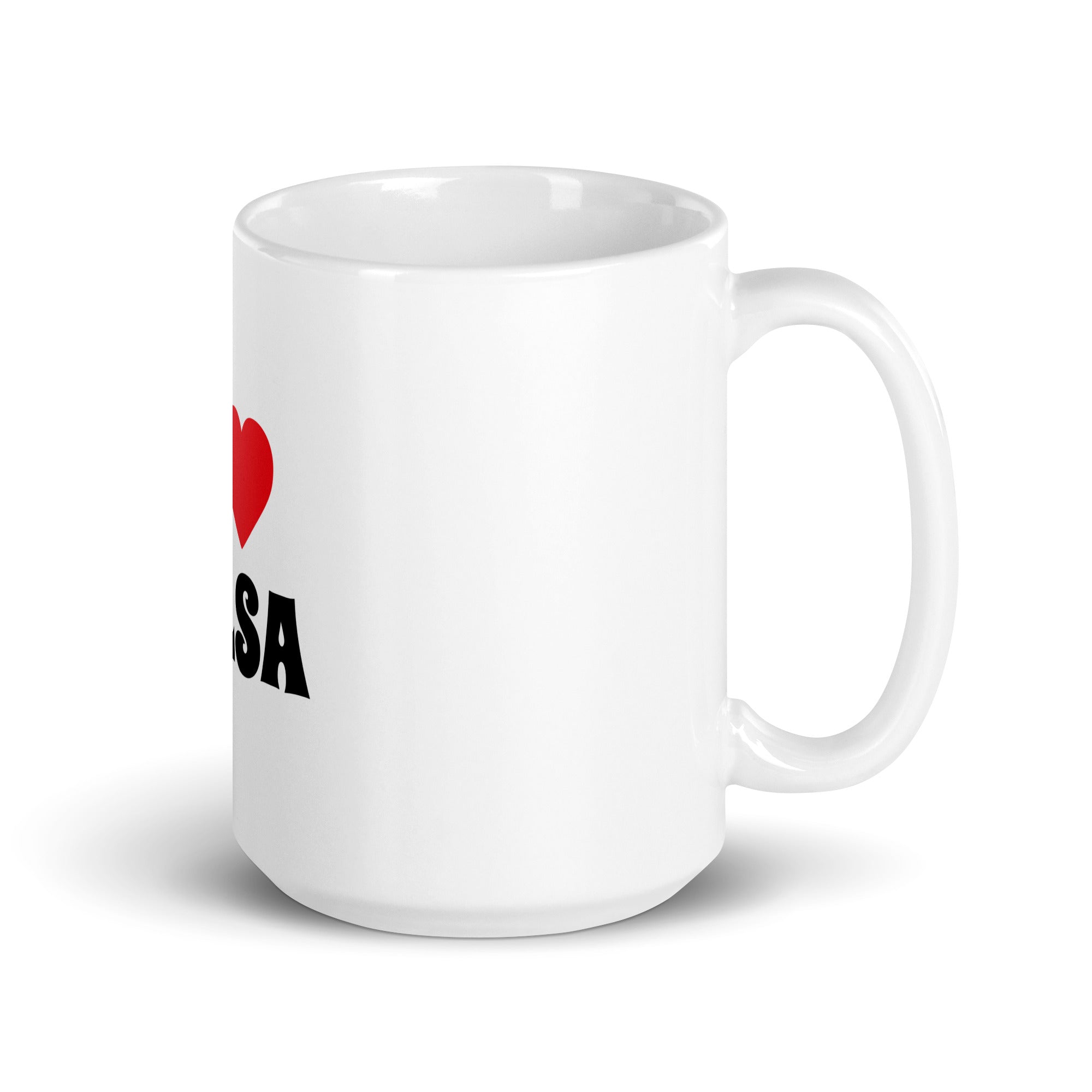 I Love Salsa - Mug Blanc Brillant