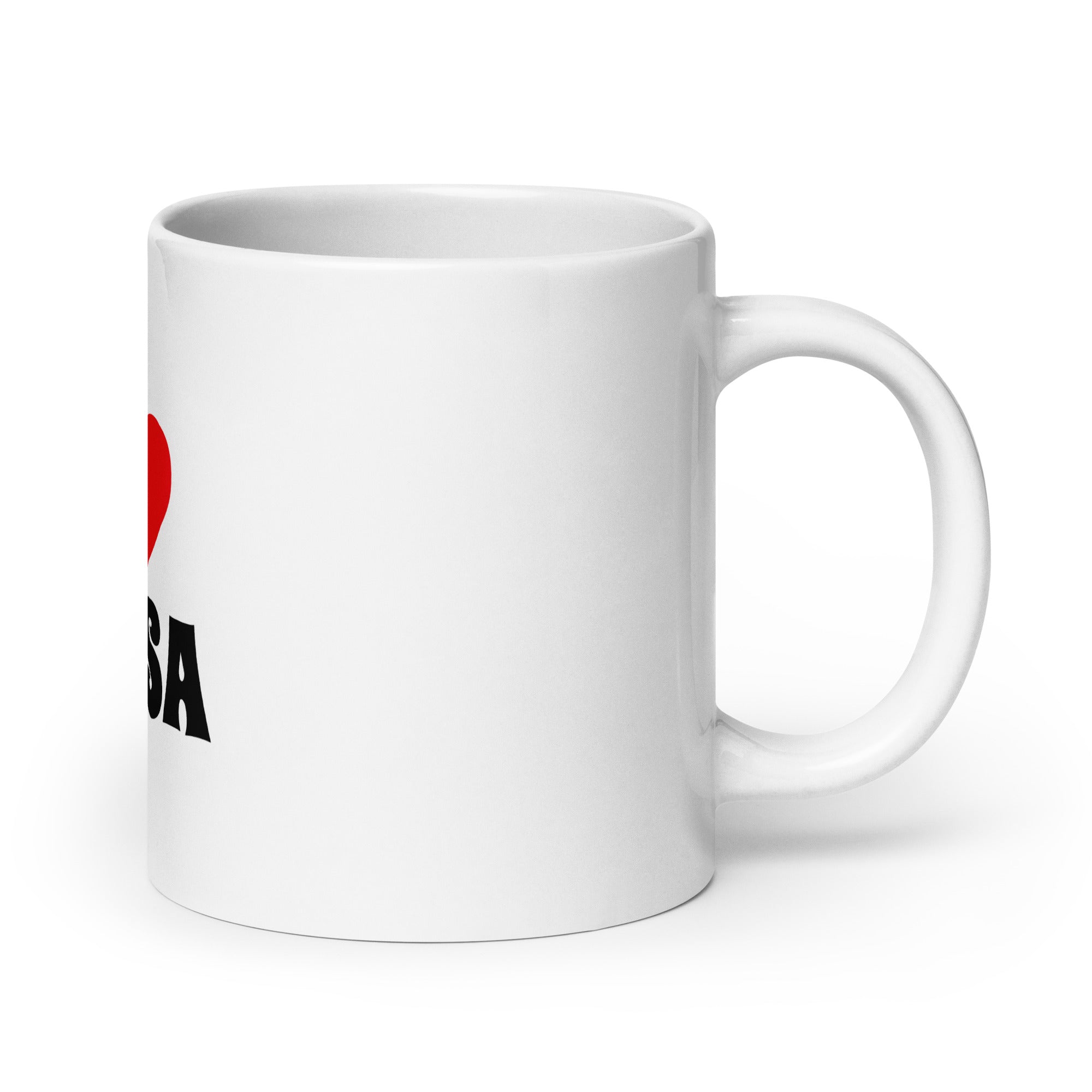 I Love Salsa - Mug Blanc Brillant