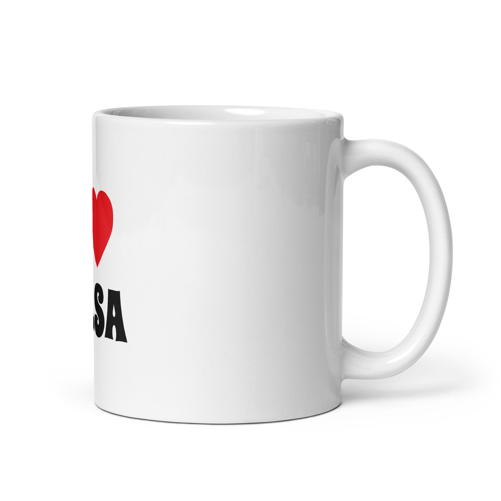 I Love Salsa - Mug Blanc Brillant