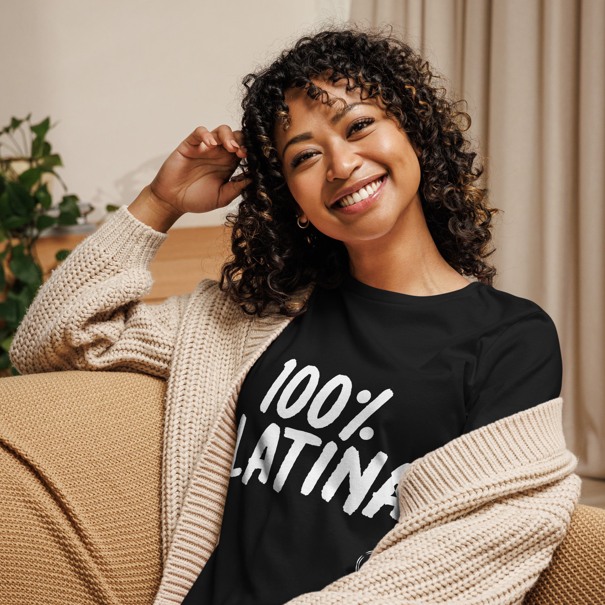 100% Latina - T-shirt Femme
