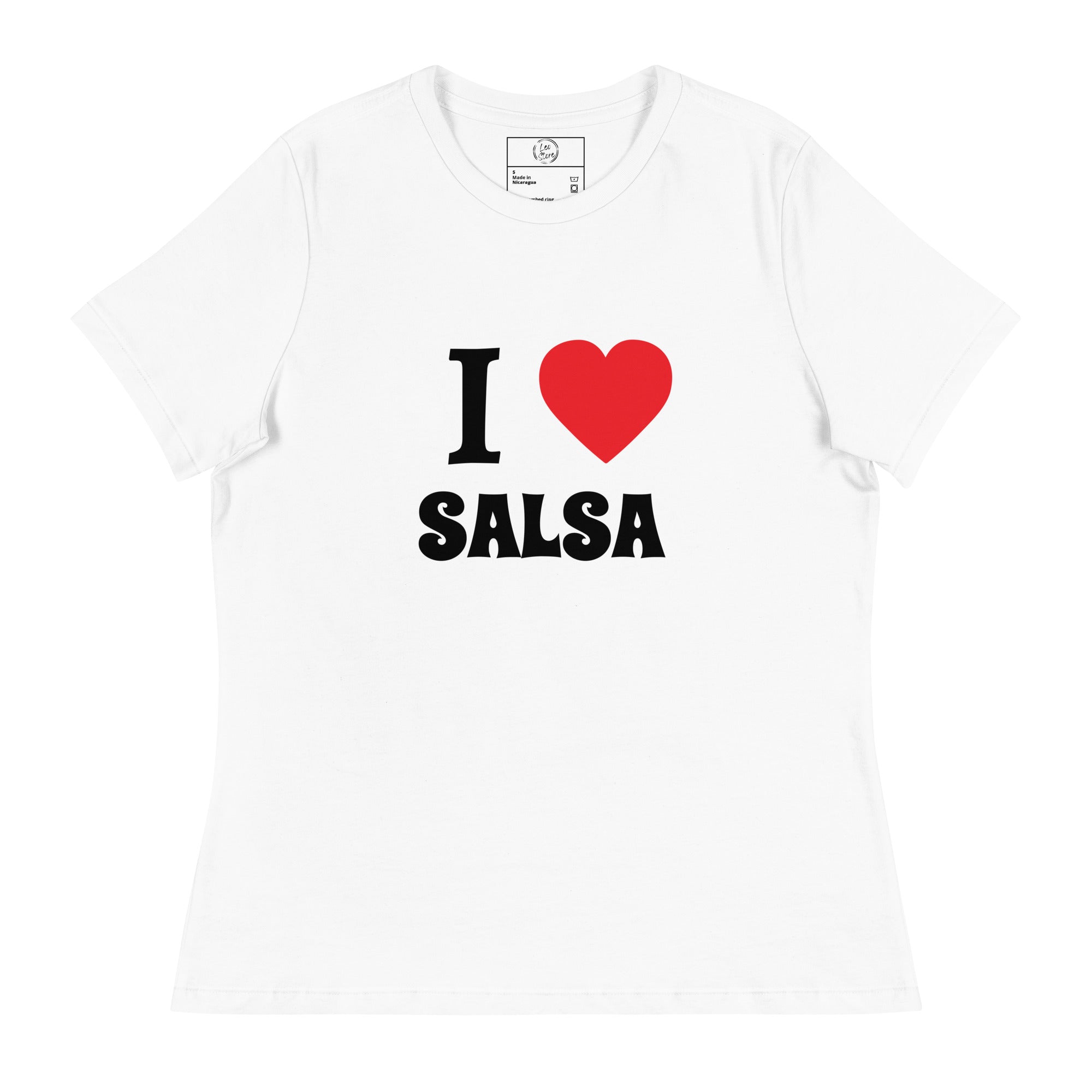 I Love Salsa - T-Shirt Femme